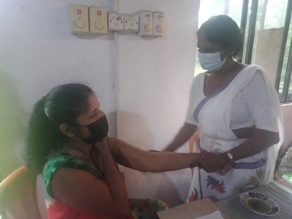 A medical clinic conducted by traditional Ayurvedic doctors at Homagama (2022-10-23)
